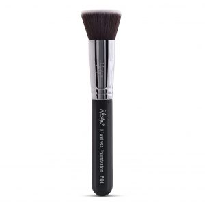 Nanshy Flat Fop Foundation Kabuki Makeup Brush – Flawless HD Application