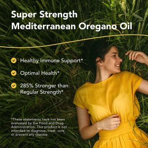 North American Herb & Spice Super Strength Oreganol P73 – 1 fl. oz. – Immune System Support – Certified Organic, Wild Oregano – 285% More Potent Than Regular Strength – Non-GMO – 194 Servings