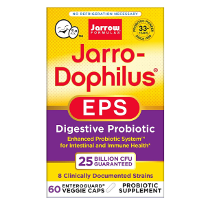 Jarro-Dophilus EPS – 25 Billion CFU – Digestive Probiotics Supplement – Intestinal & Immune Health – 60 Servings (PACKAGING MAY VARY)