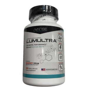 LUMULTRA Mental Performance Nootropic LUMONOL 60 Caps SHIPS Same Day