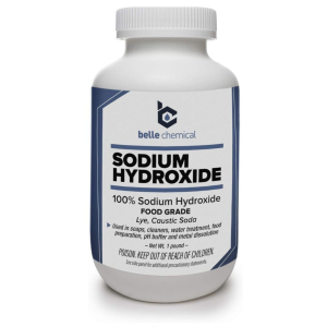 Sodium Hydroxide 100% Pure 4oz-20 Lb (Caustic Soda, Lye) Food Grade