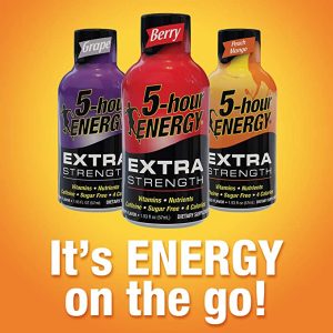 Extra Strength 5-hour ENERGY Shots – 24 Count