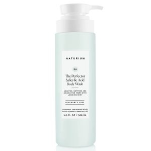 Naturium The Perfector Salicylic Acid Body Wash, Gentle & Smoothing Cleanser, 16.9 oz