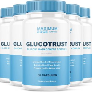 (5 Pack) Glucotrust Capsules Gluco Trust Supplement Pills Glucose (300 Capsules)