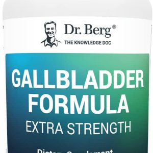 Dr. Berg Gallbladder Formula Extra Strength – Made w/Purified Bile Salts & Ox Bile Digestive Enzymes – Includes Carefully Selected Digestive Herbs – Full 45 Day Supply – 90 Capsules