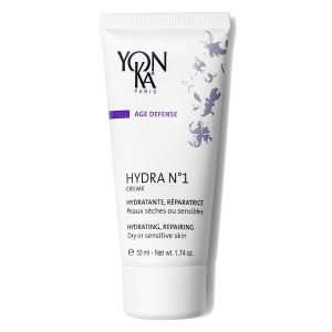 Yon-Ka Hydra No. 1 Creme (50ml) Anti-Aging Face Moisturizer, Hydrate Dry Skin with Hyaluronic Acid and Vitamin A, E & C, Rich Daily Cream to Restore Youthful Radiance, Paraben-Free