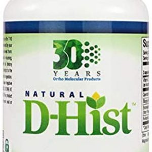 Ortho Molecular – Natural D-Hist 120 Capsules (2 Bottles)