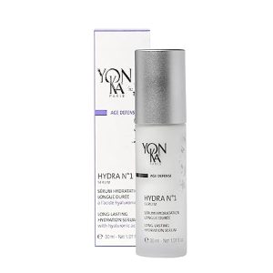 Yon-Ka Hydra No.1 Face Serum (30ml) Age Defense Skin Care, Intensive Hydration Booster with Hyaluronic Acid and Aloe Vera, Dry and Mature Skin, Paraben-Free