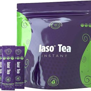 TLC Total Life Changes IASO Natural Detox Instant Herbal Tea – Expiration Date on the Top of Packaging Means Month/Year – 25 Count (Pack of 1)