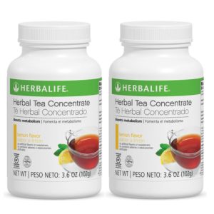 2 Pack Herbalife Herbal Tea Concentrate LEMON 3.6oz/102g