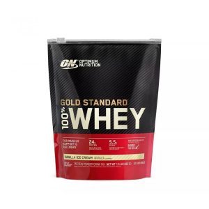 Optimum Nutrition, Gold Standard 100% Whey, Protein Powder, Vanilla Ice Cream