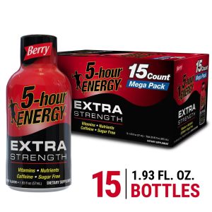 5-hour ENERGY Shot, Extra Strength, Berry, 15 Count