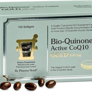 The Original CoQ10 from The Inventor of Q10 Supplements | High Absorption | Bio-Quinone Coenzyme Q10 100mg, Essential Antioxidant for Energy, Heart Health and Fertility Support, 150 Softgels