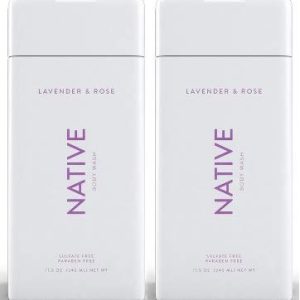 Native Body Wash – Lavender & Rose 11.5 oz (340ml) – 2-PACK