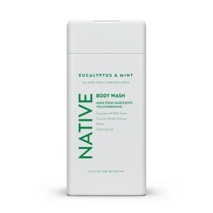 Native Eucalyptus & Mint Body Wash 11.5oz – 2-PACK