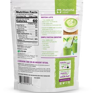 Matcha Love Green Tea Powder Packet, Sweetened, 8 Ounce