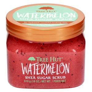 NEW Tree Hut Watermelon Shea Sugar Exfoliating and Hydrating Body Scrub, 18 oz