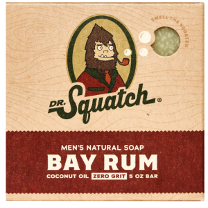 NEW Dr. Squatch Natural Bar Soap, Bay Rum, 5 oz