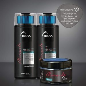 TRUSS Miracle Shampoo and Conditioner Set Bundle with Hair Mask