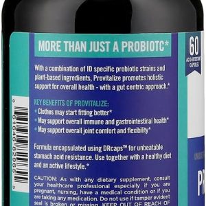 Better Body Co. Provitalize | Probiotics for Women Digestive Health, Menopause, 68.2 Billion CFU – Relief for Bloating, Hot Flashes, Joint Support, Night Sweats – for Sexy Midsection Curves – 60 Caps