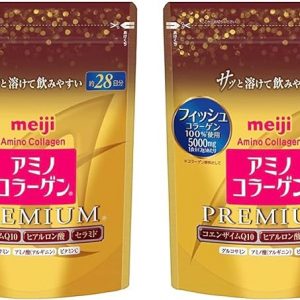 Meiji Amino Collagen Premium Refill 196G [Set of 2]