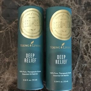 2 NEW & SEALED Young Living DEEP RELIEF 10ml Essential Oil Roll-On