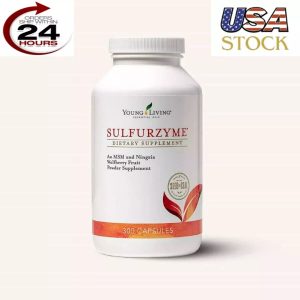 Young Living Essential Oils – Sulfurzyme Supplement – 300 Capsules